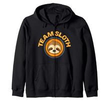 Team Sloth - Sports Badge Zip Hoodie