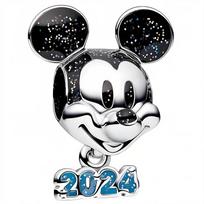 Charms Do Pandora Zawieszka Charms Myszka Mickey Nowy Rok Charmsy Trusky