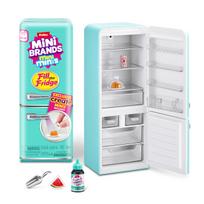 ZURU Mini Brand Refrigerator Playset with UV Light - Collector's Item - DIY - Resin - Limited Edition Recipe - Not Edible - Ages 8+