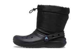 Crocs Classic Lined Cushioning, Wear Resistant Kids' Boots Kids' Black 207940-001 29-30
