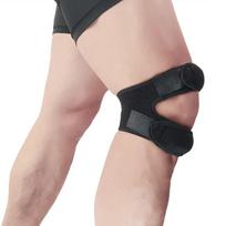 Kneepad Pressurized Knee Wrap Sleeve Support Bandage Pad Elastic Braces Knee Hole Kneepad Safety Basketball Tennis Cycling