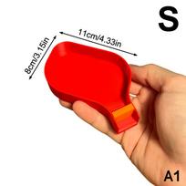 1/3Pcs Funnel Tray with Barrier Plug, Plastic Small Items Storage Box for Screw Nut Bead Sorting Portable Tool Tray