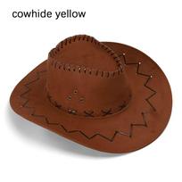 Vintage Wide Brim with Belt Buckle Cowboy Hat Felt Fedora Hats Panama Jazz Hat Outback Hat