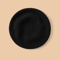 100% Pure Cashmere Women's Knitted Beret - Autumn/Winter Korean Style Streetwear One Size