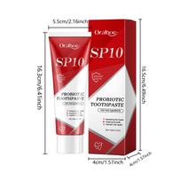 Probiotic Whitening Toothpaste Eliminate Dental Plaque Stain Dirt Prevent Teeth Yellowing Blacking Fresh Oral Breath Toothpaste