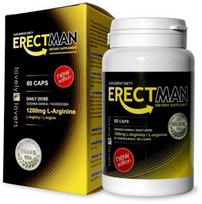 Lovely Lovers ERECTMAN Capsules - Advanced Male Vitality & Cognitive Support, 60 pcs