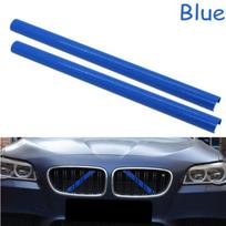 For BMW 3 Series GT F34 2013~2016 2017 2018 Car Front Radiator Grille Frame Trim Strips Direct Install Protect Cover Accessories Blue