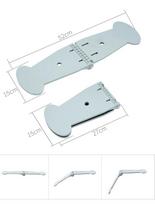Dedicated to car leg support, driving leg protection artifact, three-gear adjustment, foldable car seat, camping chair leg support Light blue