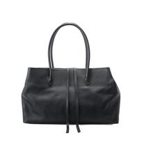 First layer cowhide tote bag row women's versatile simple handbag, large capacity leather commuter underarm shoulder bag 38*20*22cm juoda