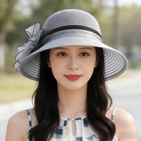 GLO-STORY Women's Wide Brim Sun Hat