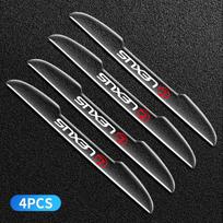 4pcs/set Car Door Edge Guards Anti-Scratch Protector For Lexus F-SPORT ES RX NX LS UX LM LX GX LC RZ IS CT GS RC HS SC TX L