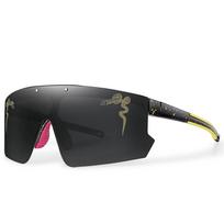 Unisex Fashion Shades Windproof Sports Flip-On UV400 MTB Goggles Sunglasses for Outdoor Cycling Running Party Men and Women
