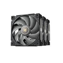 Sudokoo MACH120 3IN1 PC Case Fan, 120mm PWM Silent Cooling Fan, 30mm Thick, 500-3000rpm, LCP and 40% Glass Fiber, Hybrid Hydraulic Bearing, FOC