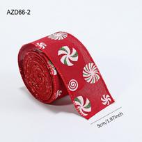 Cartoon 2M/Roll Christmas Tree Ribbon DIY Reinforced Edge Gift Packaging Webbing Funny Snowman Wreath Making Tool Party Decor