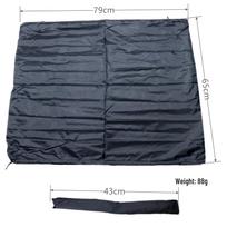 Compact Subway/Rail Security Bag for Brompton Folding Bikes - Dustproof Cover & Storage 79x65x1 cm