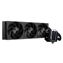 PCCOOLER CPS DS360Pro Digital All-in-One CPU Water Cooler, 360mm Radiator, 310W TDP Compatible, Dual Chamber Pump, ARGB LED & Digital Display,