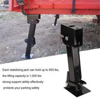 Stabilizing Outriggers 1000lbs Lifting Capacity Strong Swing Down Stab Jack High Strength Telescoping Universal for Campervans