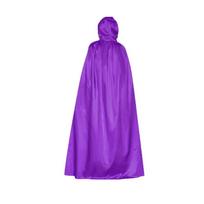 Solid Color Grim Reaper Cloak Mopping Witch's Cloak Reusable Halloween Cloak  Adult S