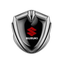 1/2pcs Car Exterior Decor Side Fender Trunk Shield Metal Badge Stickers For Suzuki Grand Vitara Samurai Gsx S750 Vstrom 650 Alto 1PC