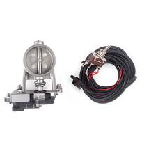 Automobilio/motociklo išmetimo sistemos lokomotyvo garso izoliacijos nerūdijančio plieno vožtuvas elektroninio jungiklio mygtuko valdymas 51/60/63m 2 inch type A