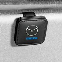 Car Auto Sun Visor Eyeglass Hanger Clip Leather Glasses Holder Magnetic for Mazda 3 bk bl 323 Axela Atenza CX-3 CX-4 CX5 CX-7