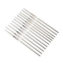 12pcs/set Crochet Hook Iron Knitting Needles DIY Handmade Craft Yarn Weave Sweater Knitting Hooks Needles Tools