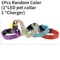 Usb Rechargeable Glowing Dog Collar For Safe Night Walks For Large Medium Small Pets L
