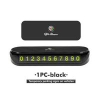 For Alfa Romeo Car Parking Contact Number Plate Move Car Contact Card GT Stelvio F1 Brera Volante Tonale Gloria Disco
