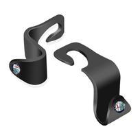 for Car Seat Headrest Hooks Hidden Back Hanger Organizer Rear Interior Accessories For Alfa Romeo Giulia Stelvio MiTo Tonale 4C