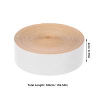 5M Lampshade Edging Tape Self-Adhesive Fabric Strip For Diy Lamp Shade Protection Binding Ribbon, Lampshade Coverings smėlis