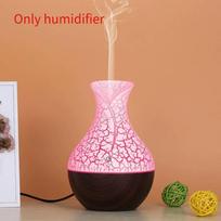 Colorful Lamp Imitate Graining Cracks Design Ultrasonic Humidifier With Aromatherapy For Home Use Dark Crackle