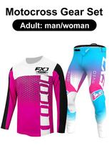motocross gear set Enduro cross Jersey Pant Kits Racer Gear Set Off-road Mens Kits Women's mountain Downhill Motorcycle MX S-30