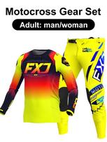 motocross gear set Enduro cross Jersey Pant Kits Racer Gear Set Off-road Mens Kits Women's mountain Downhill Motorcycle MX XXL-38