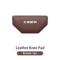 Car Leather Leg Knee Cushions Armrest Elbow Pad Accessories For KIA Ceed ED 2006 2007 2008 2009 2010 2011 2012