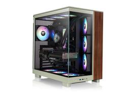 Thermaltake View 380 XL WS ARGB Matcha Green ARGB Fan 4-Fan Pillarless Mid-Tower ATX PC Case CA-11E-00MEWN-WS CS9526