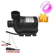 Water Pump DC 24V 12V High Pressure Ultra Quiet Solar Lift 5M 800L/H Brushless Motor Submersible Water Pumps Quick Break Joint DC12V Wiring