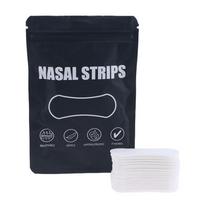 30pcs Better Breathing Nose Breathing Strips For Better Sleep Anti Snoring Breathe Well Nasal Strips Black Oval Nose Patches