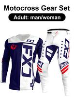 motocross gear set Enduro cross Jersey Pant Kits Racer Gear Set Off-road Mens Kits Women's mountain Downhill Motorcycle MX M-32