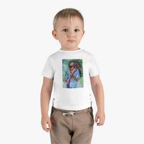 Bob Marley Art Infant Cotton Jersey T-shirt 4XL