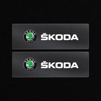 Car motorcycle Styling 3D Alloy Metal Motorcycle Emblem Badge Sticker For Skoda Octavia Rapid Kodiaq Karoq Superb Kamiq VisionS
