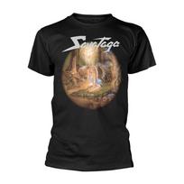 SAVATAGE - EDGE OF THORNS BLACK T-Shirt, Front & Back Print Medium 2XL