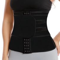 Women Waist Trainer Belly Slimming Sheath Sauna Body Shaper Reducing Shapewear Corset Tummy Sweat Workout Fat Burn Trimmer Belt S