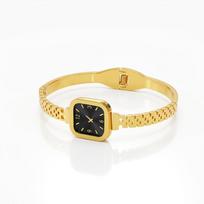 Retro Minimalist, Elegant, Fashionable Square Bracelet Watch, Slim Link Band, Stylish Vintage Jewelry for Women bangles