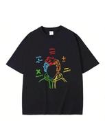 Ed Sheeran The Math Tour Sheerios Print T Shirt Harajuku Fashion Wounisex Clothing Casual Hip Hop Tee Shirt Loose Streetwear Unisex S