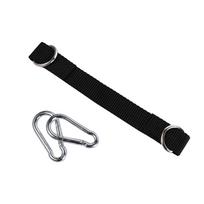 Dacron Single Bar Extension Belt Single Layer Gym Parts Tree Swing Straps Hanging Kit 100kg Heavy Duty Hook Ring Hammock