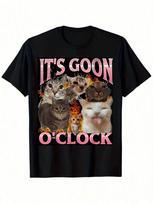 Unisex's Single Round Neck Short Sleeved T-Shirt XXXL