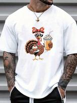 Sassy Turkey Pumpkin Spice Pie Thanksgiving Unisex T-Shirt XXL