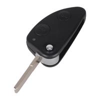 2/3 mygtukų automobilio atverčiamas nuotolinio valdymo pulto rakto dėklas. 2 black