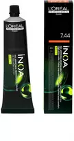 L‘Oreal Professionnel iNOA plaukų dažai | spalva: 7.44 - Deep Copper Blonde, 60 ml