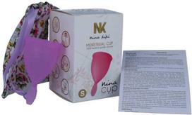 Nina Kiki Menstrual Cup Violetinė Size S - Medical Silicone Reusable